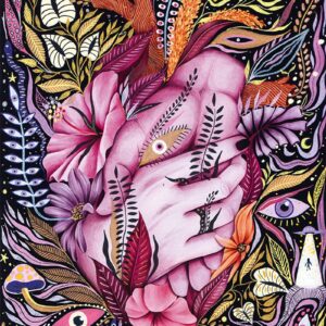 Corazón vegetación intervenido
