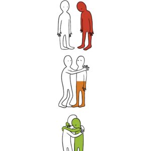 ¿Qué hacen los abrazos?
