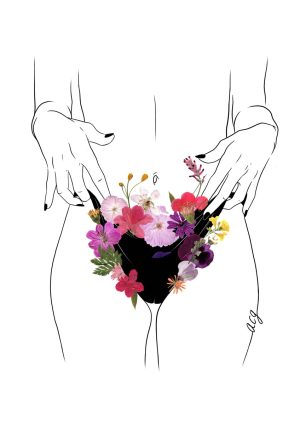 Flores y pelos 1