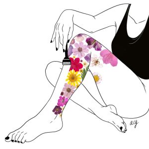 Flores y pelos 3
