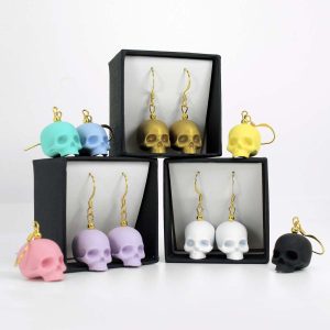 Pendientes Calavera