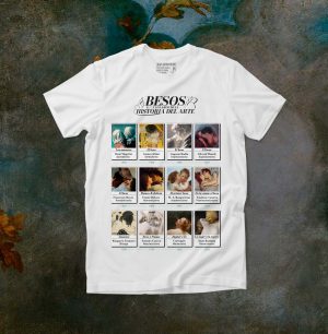 Camiseta Besos en la historia del arte