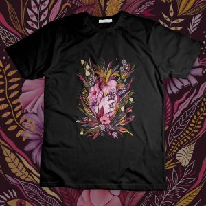 Camiseta Corazón vegetación