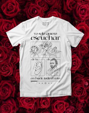 Camiseta Rosas